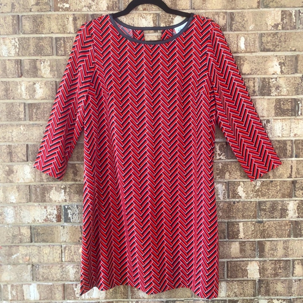 Beige by eci Patterned Dress